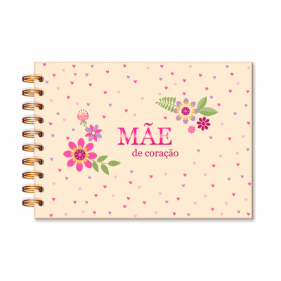 Alternative view of Álbum de Fotos P Fina Ideia Mãe de Coração 19,5x13,5cm 30 folhas 180g/m² capa dura