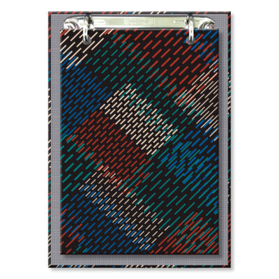 Bloco Office Ferragem Fina Ideia Traços 12x18cm 150 folhas 75g/m² capa dura