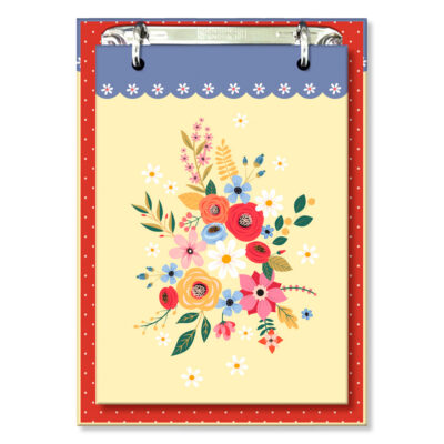 Bloco Office Ferragem Fina Ideia Buquê 12x18cm 150 folhas 75g/m² capa dura