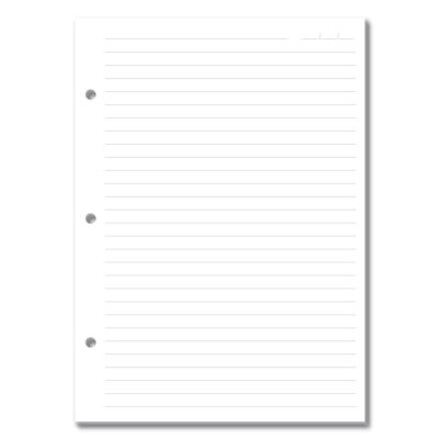 Refil Pautado Caderno Argolado Colegial Fina Ideia 50 folhas 90g