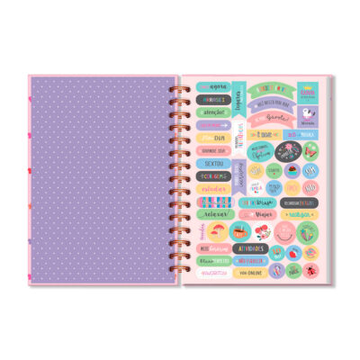 Alternative view of Planner Diário Fina Ideia Fun 14,5x20,5cm 80 folhas capa dura