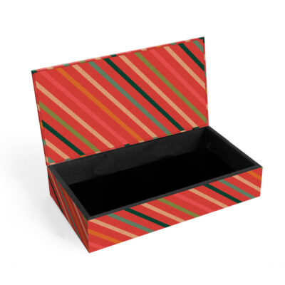 Alternative view of Organizador de Canetas Fina Ideia Kraft Linhas 22x10x5,5cm