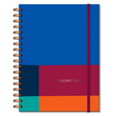 Caderno Folhas Removíveis Fina Ideia Croma 16,5x23,2cm 80 folhas 90g/m² capa dura