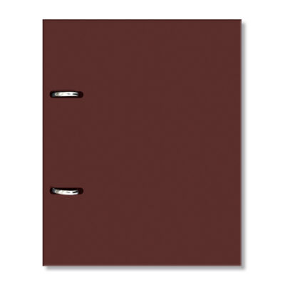 Caderno Argolado P A5 Fina Ideia Liso Cacau 14,5×20,5cm 80 folhas pautadas capa dura