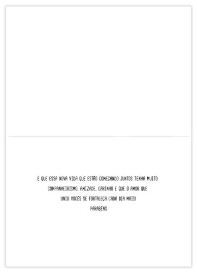 Alternative view of Cartão Mix Casamento Bolo Festa Fina Ideia 11x15,5cm com envelope