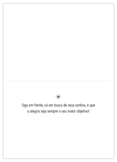 Alternative view of Cartão Essencial Felicitações Margaridas Verde Fina Ideia 11x15,5cm com envelope