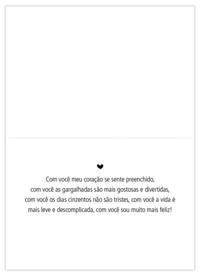 Alternative view of Cartão Essencial Romântico Te Amo Fina Ideia 11x15,5cm com envelope