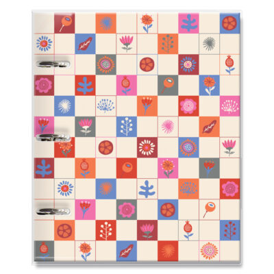 Caderno Argolado Fina Ideia Quadrinhos 16,5x23,2cm 80 folhas capa protetora