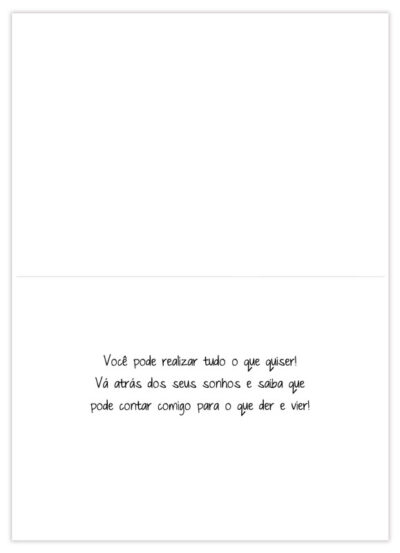 Alternative view of Cartão Mix Felicitações Acredite Fina Ideia 11x15,5cm com envelope