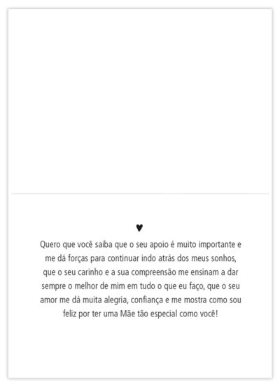 Alternative view of Cartão Essencial Mãe Flores Fina Ideia 11x15,5cm com envelope