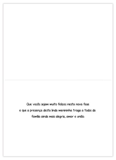 Alternative view of Cartão Mix Nascimento Bebê Fofura Menina Fina Ideia 11x15,5cm com envelope