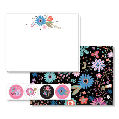 Alternative view of Kit Cartões de Agradecimento Fina Ideia Fiore 14x11cm com 8 unid.