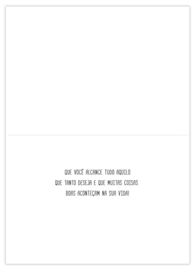 Alternative view of Cartão Mix Felicitações Sorte Trevos Fina Ideia 11x15,5cm com envelope