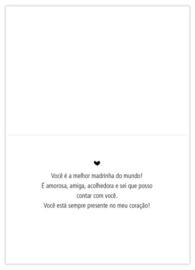 Alternative view of Cartão Essencial Dinda Especial Fina Ideia 11x15,5cm com envelope