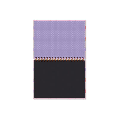 Alternative view of Caderno de Criação Fina Ideia Fun Rosa 23,5x17,5cm 30 folhas pretas 180g/m² capa dura