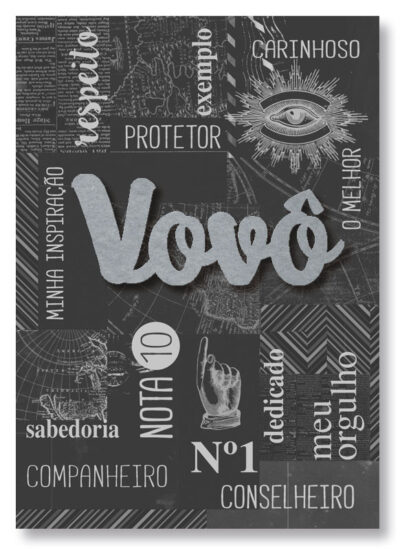 Cartão Artesanal Avô Inspiração