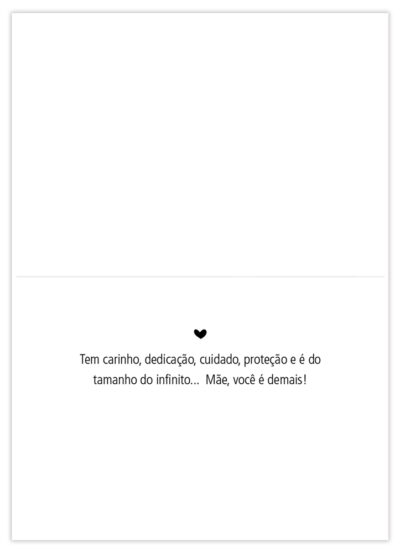 Alternative view of Cartão Essencial Amor de Mãe Fina Ideia 11x15,5cm com envelope