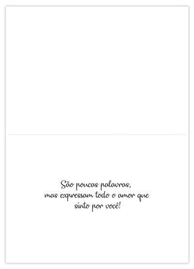 Alternative view of Cartão Mix Romântico I Love You Fina Ideia 11x15,5cm com envelope