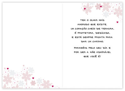 Alternative view of Cartão Artesanal Mãe Correntinha Fina Ideia 11x15,5cm com envelope