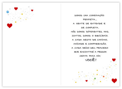 Alternative view of Cartão Artesanal Romântico Mais que as Estrelas Fina Ideia 11x15,5cm com envelope