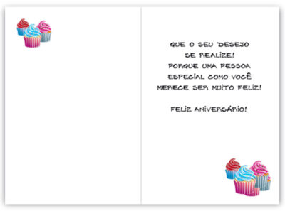 Alternative view of Cartão Artesanal Velinhas assopradas