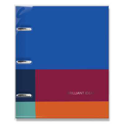 Caderno Argolado Fina Ideia Croma 16,5x23,2cm 80 folhas capa protetora
