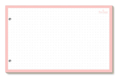 Fichas Pontilhadas Coloridas Fina Ideia 5×8 20,4x12,8cm 50 unidades