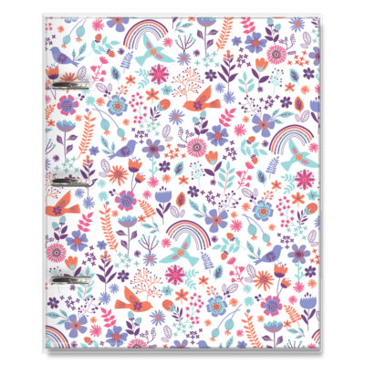 Caderno Argolado Planner Fina Ideia Alegria 16,2x23,5cm 103 folhas capa protetora