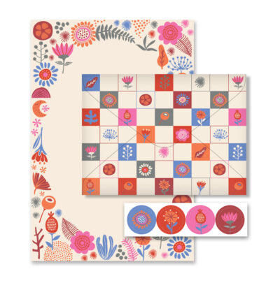 Alternative view of Papel de Carta Fina Ideia Orgânica 15,5x23cm – 4 unid. com envelopes e adesivos