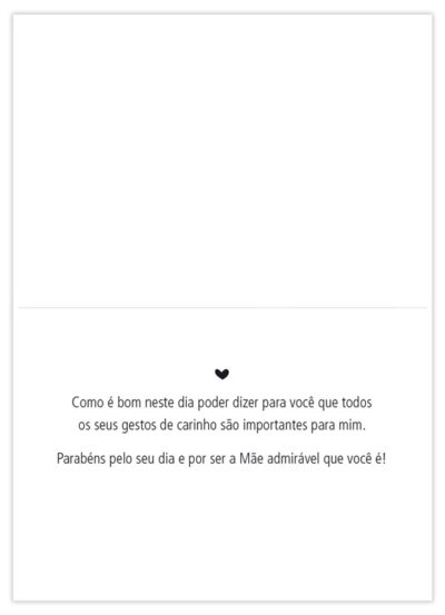 Alternative view of Cartão Essencial Mãe Gratidão Fina Ideia 11x15,5cm com envelope