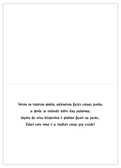 Alternative view of Cartão Mix Romântico Xícaras do Amor Fina Ideia 11x15,5cm com envelope