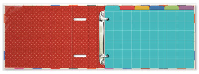 Alternative view of Porta-Fichas Quadrinhos Fina Ideia 25,5x18cm 48 fichas pautadas capa protetora