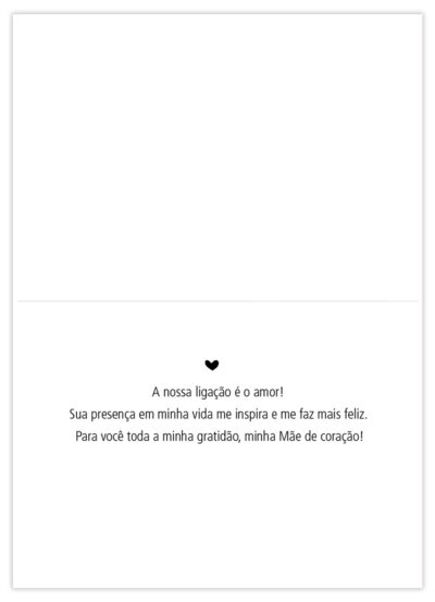 Alternative view of Cartão Essencial Mãe de Coração Fina Ideia 11x15,5cm com envelope