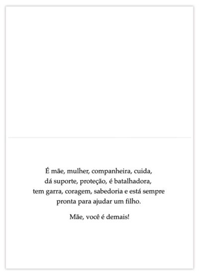 Alternative view of Cartão Mix Mãe Super Mãe Fina Ideia 11x15,5cm com envelope