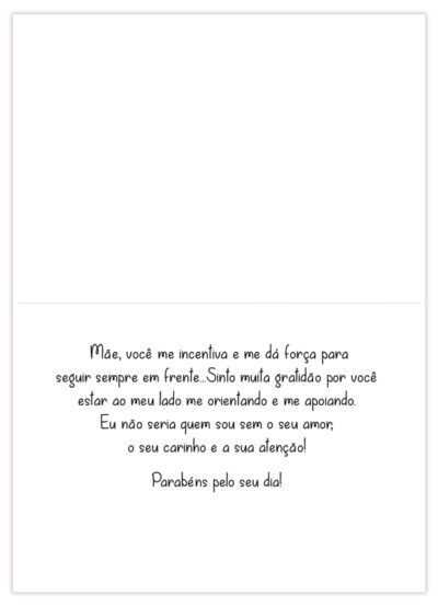 Alternative view of Cartão Mix Mãe Palavra Floral Fina Ideia 11x15,5cm com envelope