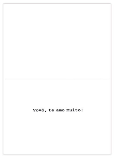 Alternative view of Cartão Mix Avô Palavras Fina Ideia 11x15,5cm com envelope