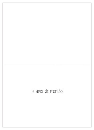 Alternative view of Cartão Essencial Romântico Love Fina Ideia 11x15,5cm com envelope