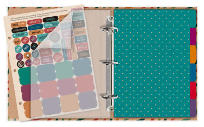 Alternative view of Caderno Argolado Fina Ideia Kraft Curvas 16,5x23,2cm 80 folhas capa protetora
