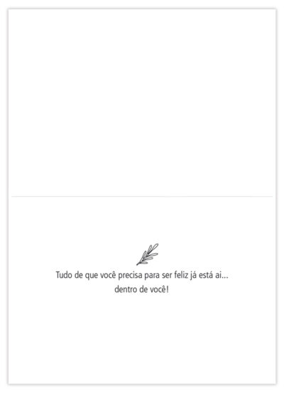 Alternative view of Cartão Essencial Felicitações Galhos Fina Ideia 11x15,5cm com envelope