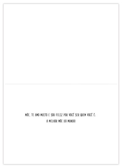 Alternative view of Cartão Mix Mãe Floral Grafismo Fina Ideia 11x15,5cm com envelope