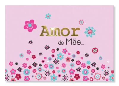 Cartão Essencial Amor de Mãe Fina Ideia 11x15,5cm com envelope