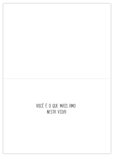 Alternative view of Cartão Mix Romântico Gráfico Coração Fina Ideia 11x15,5cm com envelope