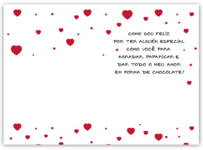 Alternative view of Cartão Artesanal Páscoa Coelhos no Jardim Fina Ideia 11x15,5cm com envelope