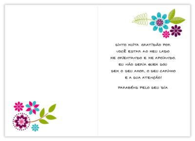 Alternative view of Cartão Artesanal Mãe Regador Fina Ideia 11x15,5cm com envelope