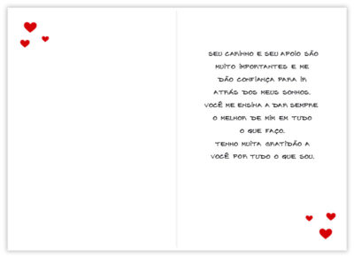 Alternative view of Cartão Artesanal Pai Desenhos Fina Ideia 11x15,5cm com envelope