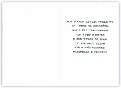 Alternative view of Cartão Artesanal Judaico Hamsa Fina Ideia 11x15,5cm com envelope