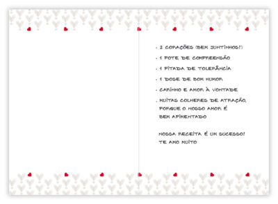 Alternative view of Cartão Artesanal Romântico Amor Potinho Fina Ideia 11x15,5cm com envelope