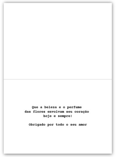 Alternative view of Cartão Mix Mãe Flores Fina Ideia 11x15,5cm com envelope