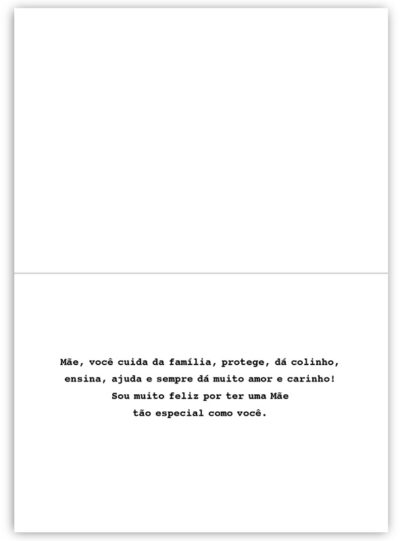 Alternative view of Cartão Mix Mãe Dália Fina Ideia 11x15,5cm com envelope