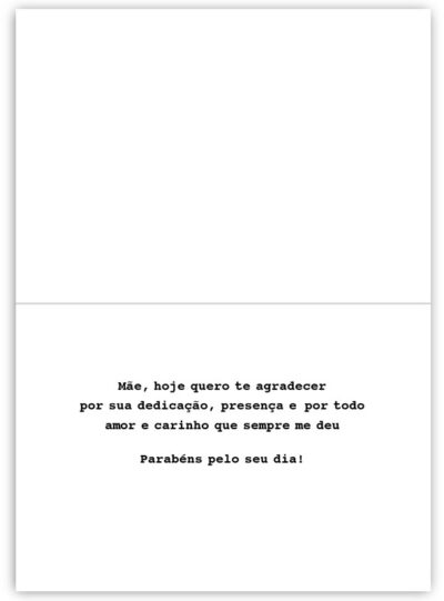 Alternative view of Cartão Mix Mãe Tulipas Fina Ideia 11x15,5cm com envelope